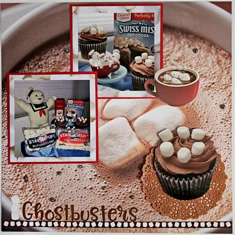 Hot Cocoa Cupcakes Project Idea Scrapbook