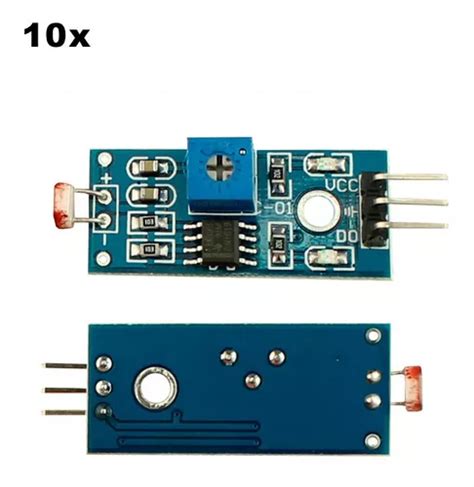 X M Dulo Sensor De Luz Luminosidade Ldr Arduino Parcelamento Sem