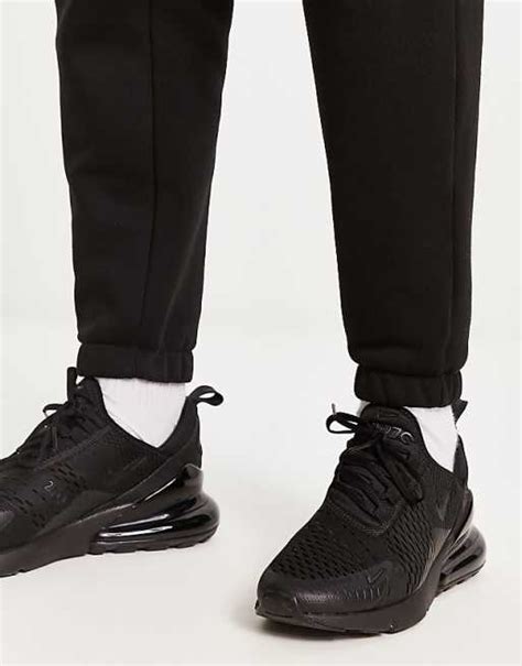 Nike Air Max 270 Trainers In Triple Black Atelier Yuwaciaojp