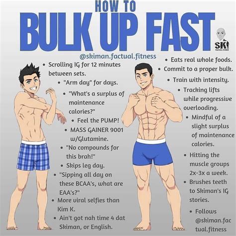 rules  building muscles  bulking phase gymguidercom weight