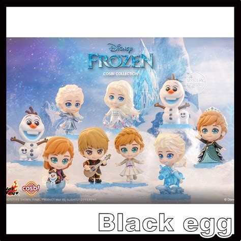 黑蛋 月預購 Hot Toys Cosbi 冰雪奇緣 代 週年 安娜 艾莎 雪寶 盲盒 公仔 盒玩 一中盒 入 蝦皮購物