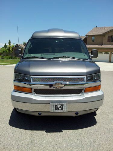 Purchase Used Chevy Express G1500 Explorer Limited Se 7 Passenger Hightop Conversion Van In