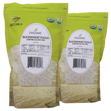 Organic Buckwheat Flour Buckwheat Flour Organic Rich With Fiber