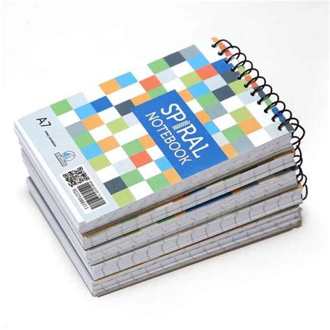 Jual Motif Spiral Note Book A Sheets Garis Buku Tulis Memo