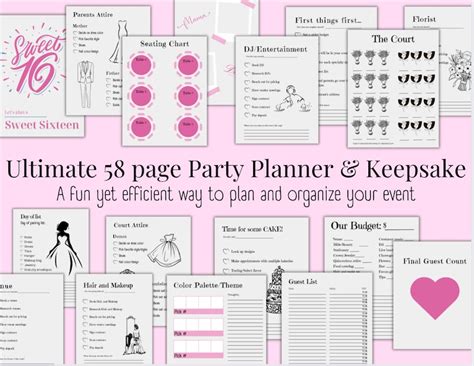 Sweet Planner Checklist Etsy