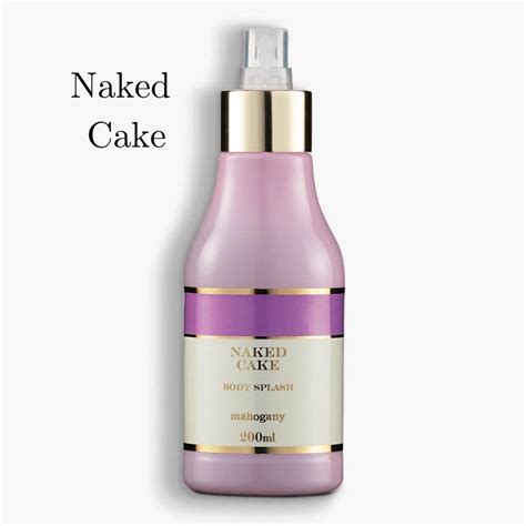 Mahogany Naked Cake Body Splash Ml Shopee Brasil