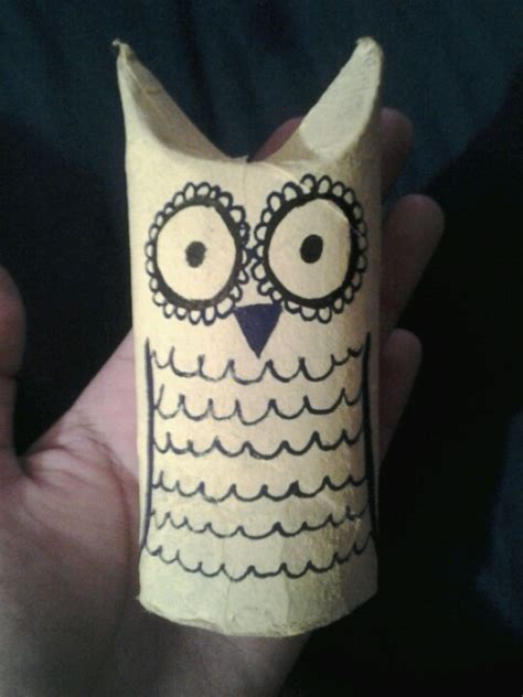 Toilet Paper Roll Owls So Fun Toilet Paper Roll Tote Bag Bags