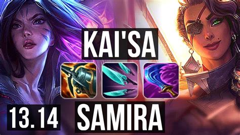 Kai Sa Alistar Vs Samira Rell Adc Rank Kai Sa Rank