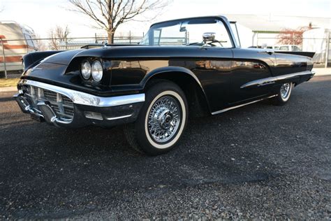 1960 Ford Thunderbird Convertible 39 841 Miles Black Convertible 430 Cid V8 Auto For Sale Ford