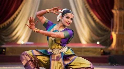 Premium Photo Beautiful Woman Dancer Of Indian Classical Dance