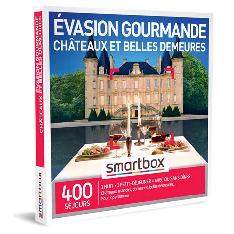 Smartbox Coffret Cadeau Vasion Gourmande Ch Teaux Et Belles