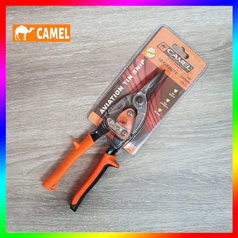 Jual Camel Aviation Tin Snip 10 Inch Heavy Duty Gunting Hollow Holo