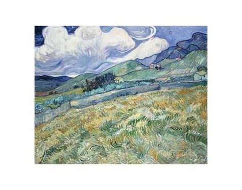 Landscape From Saint Remy 1889 Prints Vincent Van Gogh Van Gogh