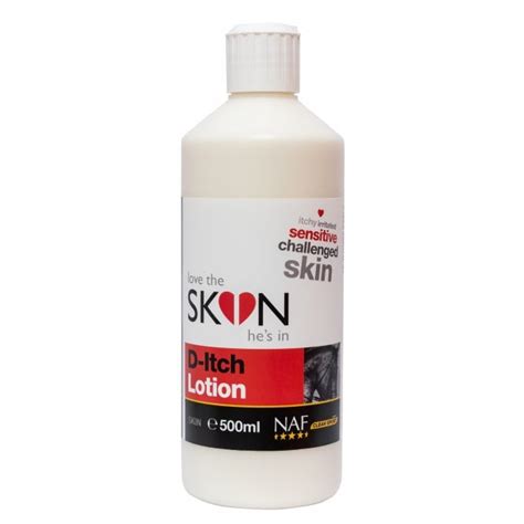 Naf Love The Skin Hes In D Itch Lotion 500ml For The Horse From