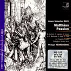 Philippe Herreweghe Johann Sebastian Bach Matthaus Passion Philippe