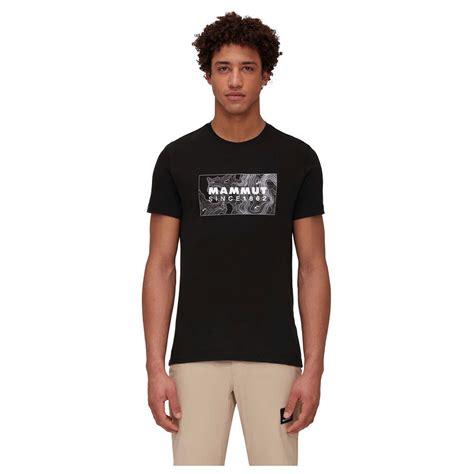 Mammut Camiseta Manga Corta Core Unexplored Negro Trekkinn