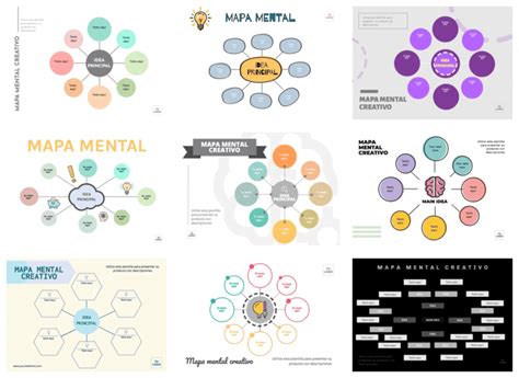 Mapa Mental Plantillas Y Ejemplos Editables Online Gratis