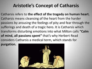 Aristotle S Concept Of Tragedy PPT