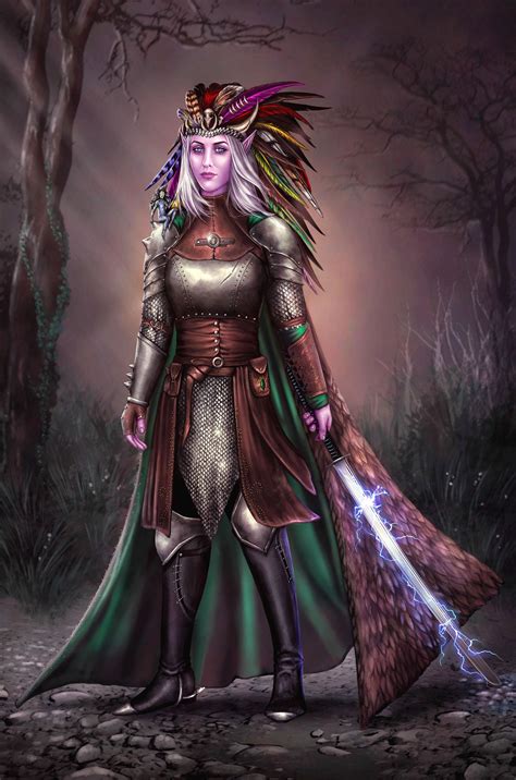 Female Drow Warlock