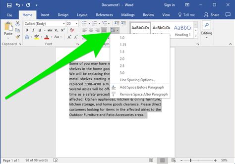 Word Spacing In Microsoft Word