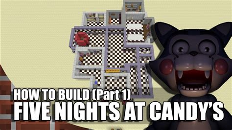 Five Nights At Candy's 1 Map Layout - Gwerh