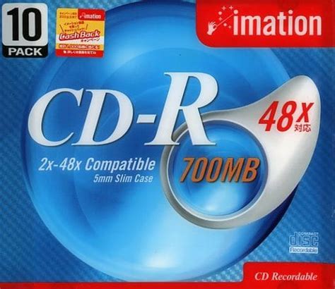 Cd R 700 Mb 48 X 10 Sheet Pack For Imation Data Cdr80z Bsrx10s