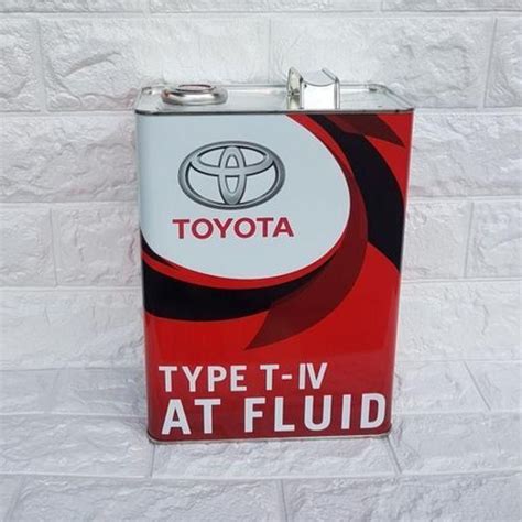 Toyota TYPE T-IV AUTOMATIC TRANSMISSION FLUID (ATF) - 4 Litres price ...