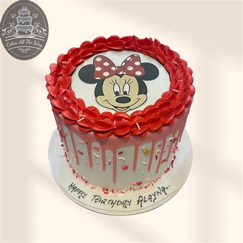 Minnie Mouse Theme Cake Cakes All The Way