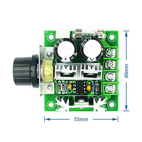 PWM DC Motor Governor Pump Stepless Variable Speed Switch Module