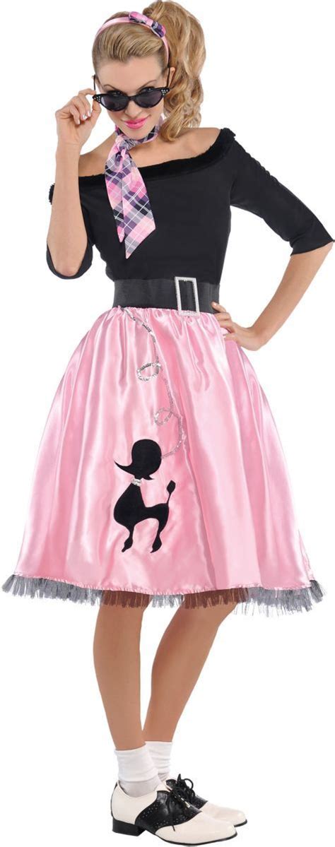 Adult Sock Hop Sweetie 50s Costume Party City Costumes In 2019 50s Costume Halloween