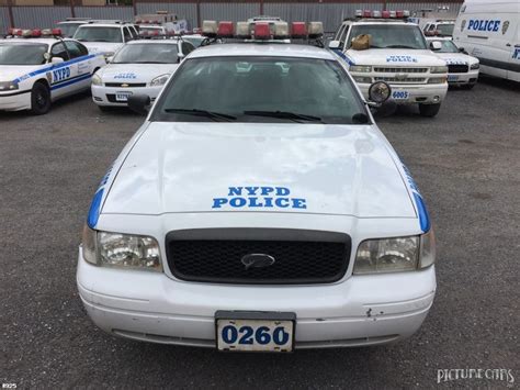 Picture Car Services Ltd Ford Crown Victoria White Nypd Police