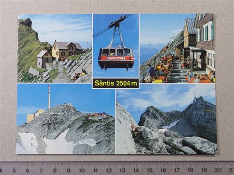 Säntis Luftseilbahn Stempel Berggasthaus 1990 Kaufen auf Ricardo