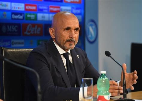 Spalletti nella conferenza di presentazione Napoli squadra e città