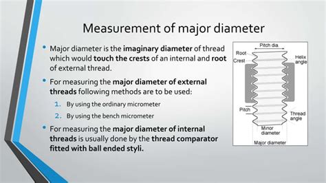 Screw thread measurement | PPT