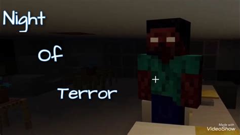 Minecraft Horror Map Night Of Terror Ft Lilsnowduck Youtube