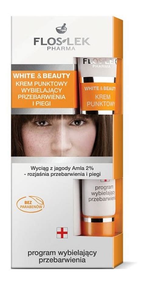 FLOSLEK PHARMA WHITE BEAUTY Krem Punktowy Wybielający