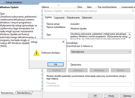 Rozwi Zano Odmowa Dost Pu Do Windows Update W Us Ugach Systemu Windows