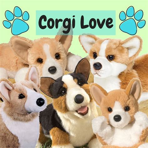 Plush Corgis Plush Animals Corgi Dog Corgi