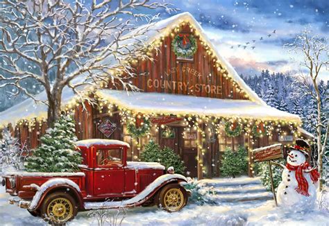 Solve Lazy Creek Country Store Jigsaw Puzzle Online With 88 Pieces