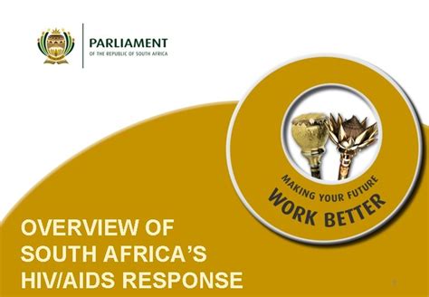 Overview Of South Africas Hivaids Response 1 Why