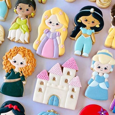 Sweet Baking Arte En Galletas On Instagram Princesas Disney