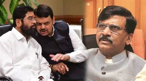 Shivsena Sanjay Raut Slams Cm Eknath Shinde Devendra Fadnavis Maharashtra Karnataka Issue