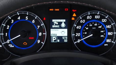 Infiniti Qx60 Dashboard Warning Lights