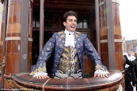 Towie S James Argent Steals Limelight As Dandini At Cinderella