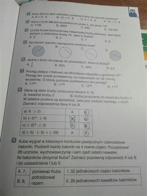 Pomoze Mi Ktos W Matematyce Na Jutro Od Zad 2 Do Zad 9 Brainly Pl