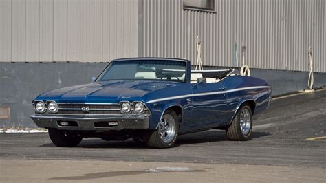 1969 Chevrolet Chevelle Convertible for Sale at Auction - Mecum Auctions