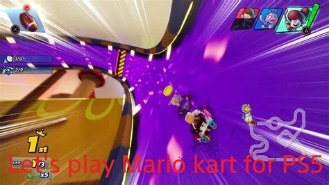 Lets Play Mario Kart For Ps5 Kart Racers 3 Youtube