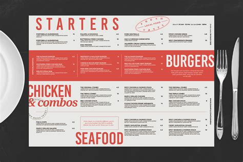 Food Menu Template [PSD, AI, Vector] - BrandPacks