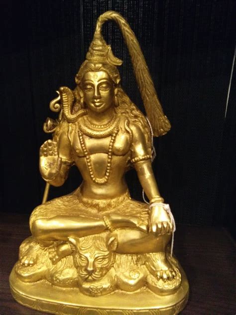 Brass Shiva Statue At Rs 4500 Piece Brass Shiv Statue In New Delhi