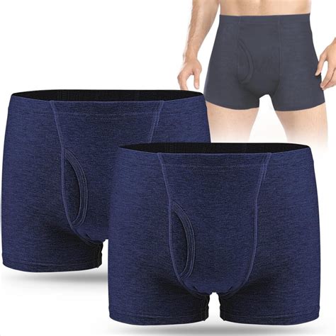 Carer Mens Incontinence Underwear Urinary Leakproof Cotton Underwear